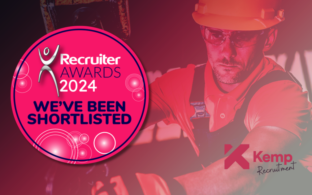 We’ve been shortlisted for two Recruiter Awards 2024!